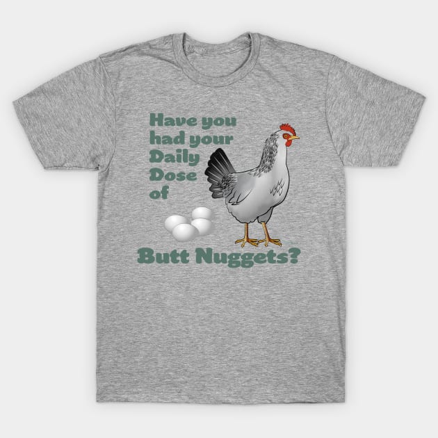 Butt Nuggets T-Shirt by NN Tease